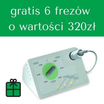 Zestaw: Frezarka Power Nail 300 + 6 frezów